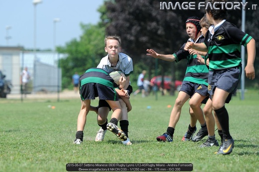 2015-06-07 Settimo Milanese 0930 Rugby Lyons U12-ASRugby Milano - Andrea Fornasetti
